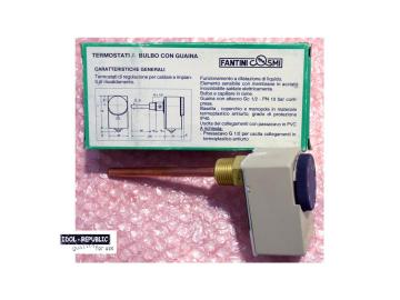 Fantini Cosmi - C03A - Thermostat 10..90°C / Tauchhülse 1/2" / Wechslerkontakt