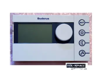 Buderus RC35 V 1.08 - de/it - Bedieneinheit Logamatic EMS Raumcontroller RC 35