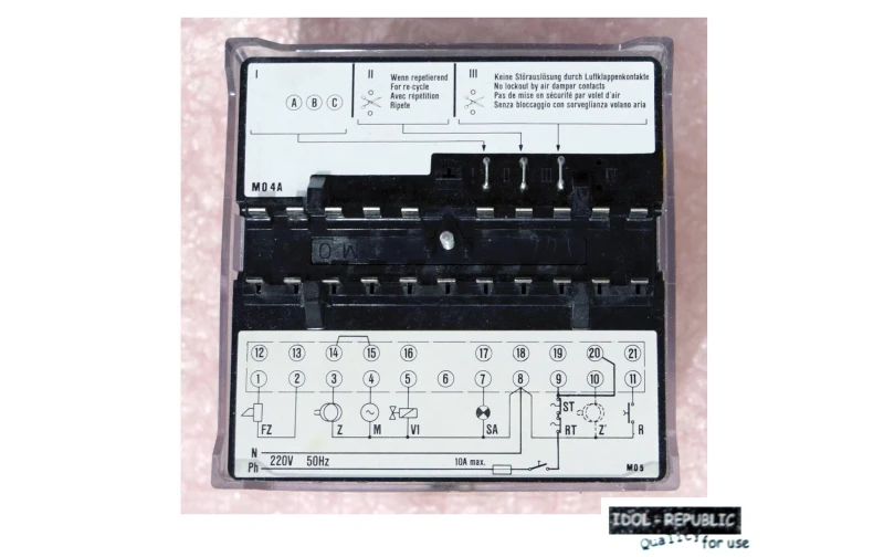 Satronic TMO 720-4 Mod.35 Oel Feuerungsautomat TMO 720 4 Honeywell Oertli Girsch