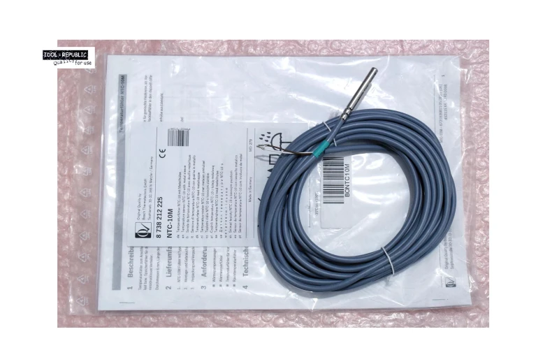 Buderus 8738212225 NTC-10M Temperaturfühler R2.2 für Kaskaden Sensor Fühler 6mm