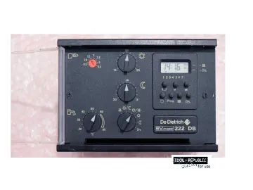 De Dietrich - SV-matic 222 DB - Heizungsregler - Regelung - SVmatic 222DB