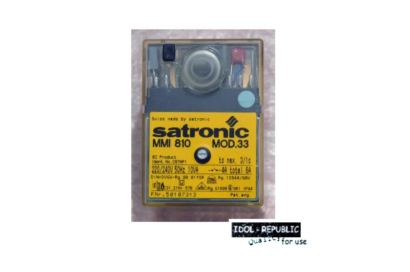 Satronic - MMI 810 Mod. 33 - Gas Feuerungsautomat - MMI810 Mod.33 - Klöckner