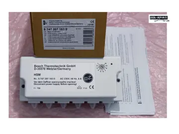 Junkers - 8 747 207 163 0 - Heizungsschaltmodul HSM - Für Heatronic - 7719001662