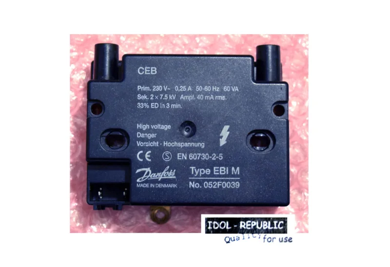 Danfoss - EBI M - No. 052F0039 - Zündtrafo - Trafo EBI-M - Zündeinheit - CEB