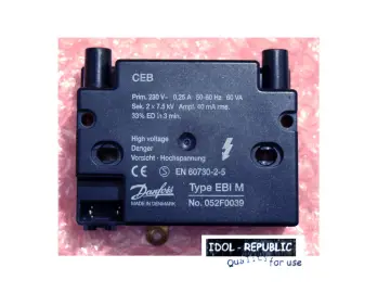 Danfoss - EBI M - No. 052F0039 - Zündtrafo - Trafo EBI-M - Zündeinheit - CEB