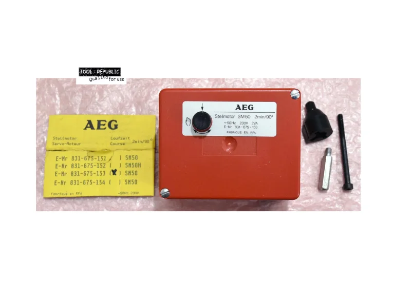 AEG - SM50 Mischermotor SM 50 - Antrieb 831-675-153 - Kromschröder ISTA Wita Mat