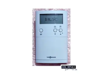 Viessmann 7537 230 - Vitotrol 100 - Raumthermostat UTDB - Uhrentermostat 7537230