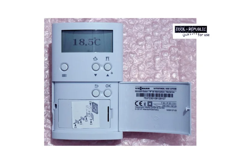 Viessmann 7537 230 - Vitotrol 100 - Raumthermostat UTDB - Uhrentermostat 7537230