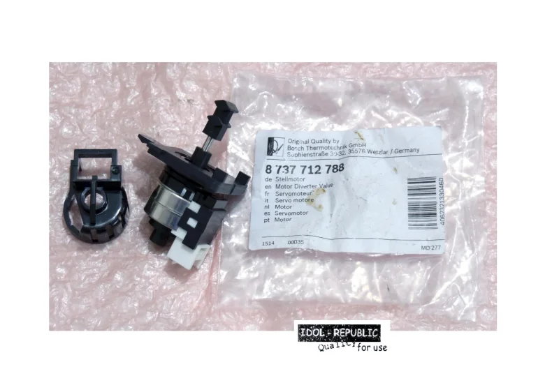 Junkers 8737712788 Stellmotor Antrieb für ... Beschreibung LESEN / 8 737 712 788