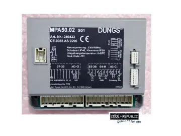 Buderus 63029504 - Dungs MPA 50.02 V3.01 Gasfeuerungsautomat 240433 - für G434X