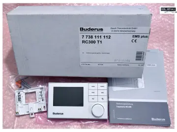 Buderus 7738111112 - RC300 T1 / NF11.09 Bedieneinheit Logamatic EMS plus RC 300