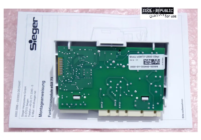 Sieger - 1021605 - Modul eSM73 - Serie 03 - Mischermodul - Ersatzmodul - eSM 73