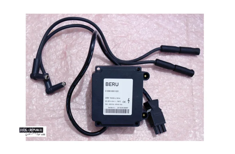 Beru 0096600021 auch Weishaupt 603221 W-ZG01/V Zündtrafo Zündgerät / 230V~ 2x9kV