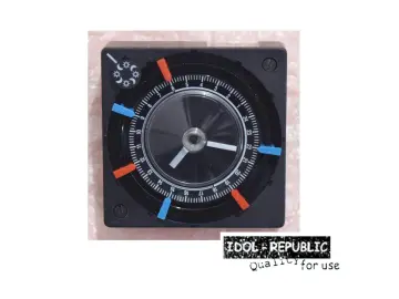 Eberle - Analog Schaltuhr - 60x60mm / 1,5V- z.B. RTR-UTQ 9200 - Fotos beachten