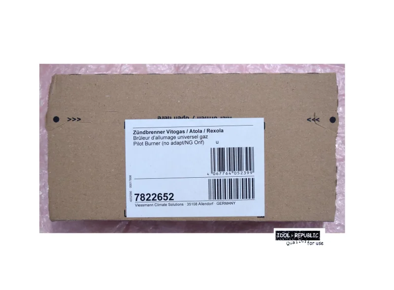 Viessmann 7822652 Universal Zündbrenner - Atola Litola Rexola Vitogas Atmotherm
