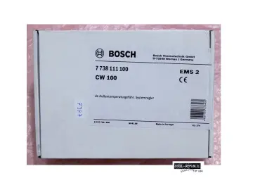 Junkers Bosch - CW 100 - 7 738 111 100 - Außentemperaturgeführter Regler - EMS 2
