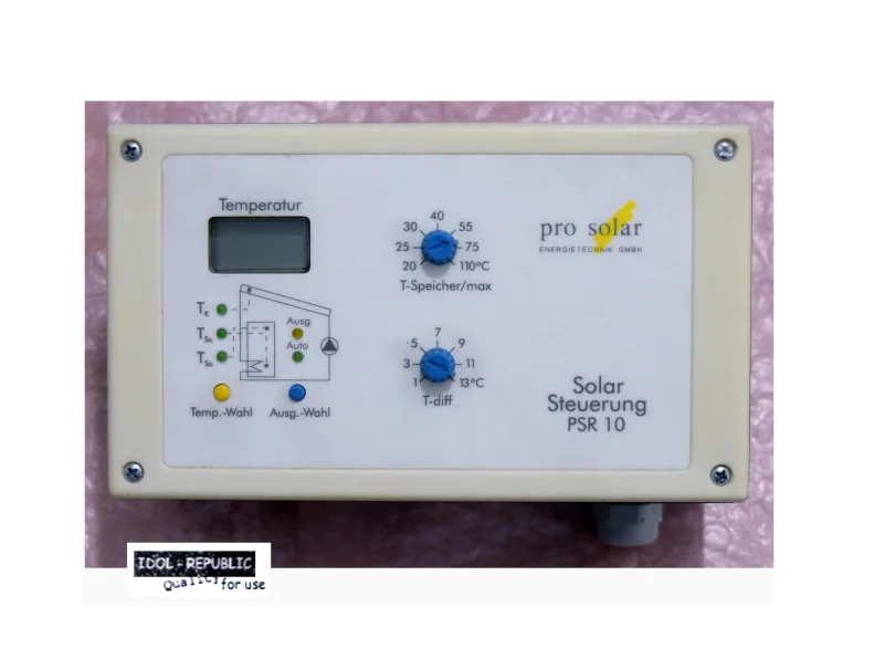Energietechnik GmbH - Pro Solar - PSR 10 - Solar Regler - Differenzregler 230V~