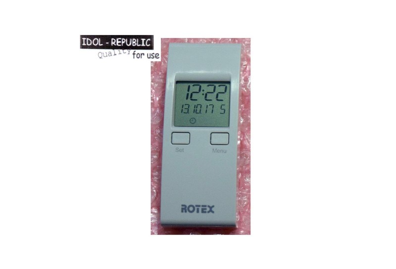 Rotex 175138 Uhrenmodul FBH - UFH-UM Schaltuhr Steckmodul für RoCon Basis-Modul