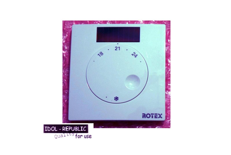 Rotex - 175142 - Raumregler UFH RoCon Solar / Funk RFT - Aufputz - Für RoCon