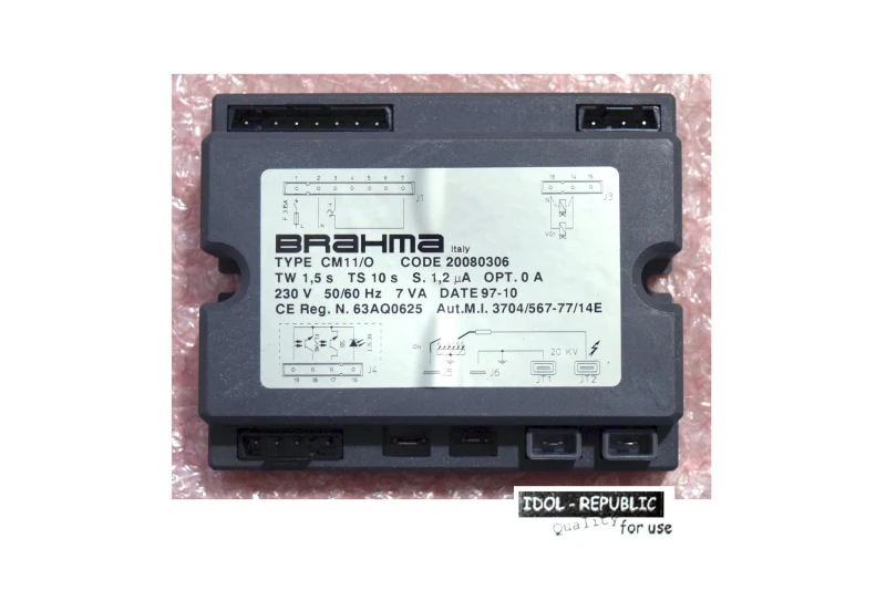 Brahma - CM11/O - Code 20080306 - Feuerungsautomat  - Automat CM 11/O - Hydrotherm