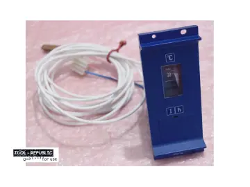 Buderus - M042 - Thermometer - Ecomatic 3000 - Blau - M 042 / Auch für Braun