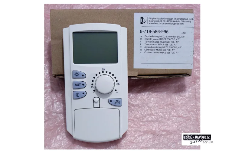 Buderus 8718586961 - MEC 2 V9.02 - Bedieneinheit Logamatic - BMEC 2 / MEC2*F DE
