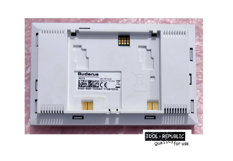 Buderus 7738113410 RC310 Serie 07 Systembedieneinheit Logamatic EMS plus RC 310