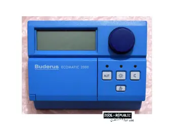 Buderus Controller Modul CM221 -DE- Für Logamatic HS R 2107 2105 Display CM 221