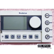 Buderus RC30 V2.08 DE IT FR NE Bedieneinheit Logamatic EMS Raumcontroller RC 30