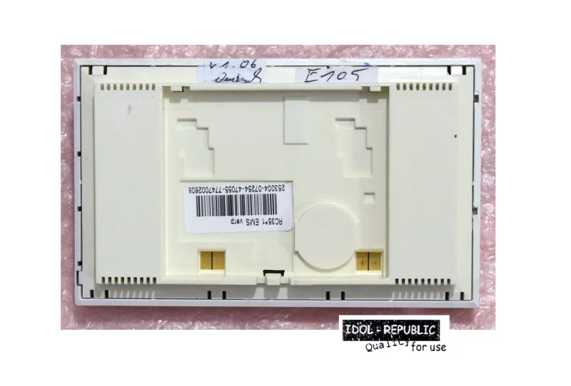 Buderus RC35 V 1.06 - deutsch - Bedieneinheit Logamatic EMS Raumcontroller RC 35