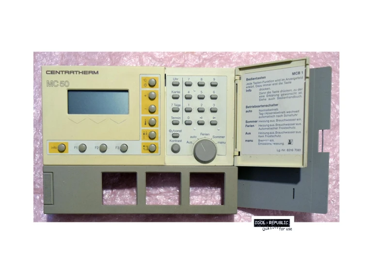 Centratherm - Centra - MC 50 - MCB 1 - Bedienmodul MC50 mit Blende für MCR 52