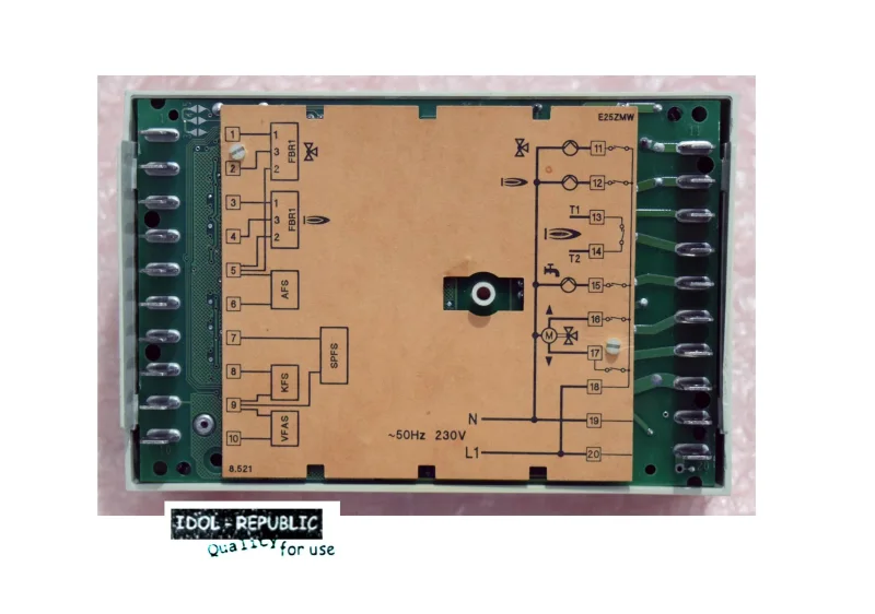 Kromschröder E25.0300 Q-T/W - E25ZMW 99-678-628 ZMW Heizungsregler AEG Elfatherm