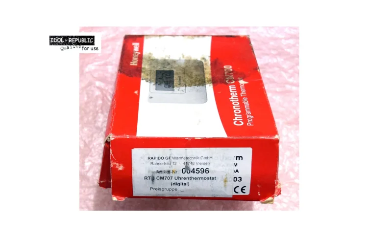 Rapido 004596 RTU CM707 Honeywell Chronotherm CMT707A1003 Digitales Uhrenthermostat