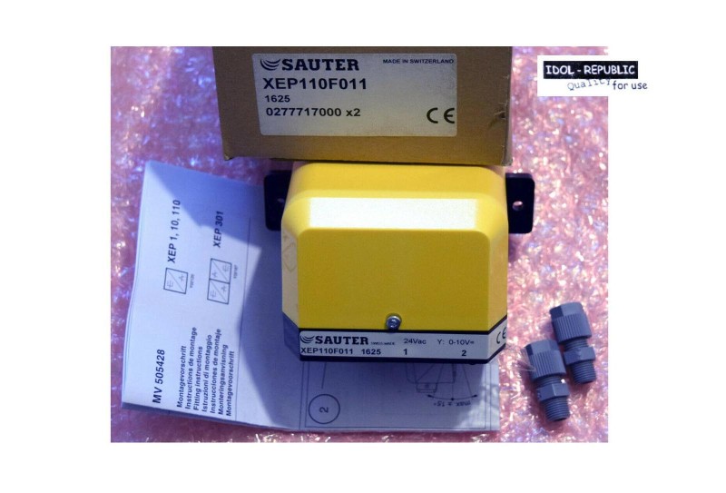 Sauter - XEP110F011 - Elektropneumatischer Umformer / 0...10V- / XEP 110 F011