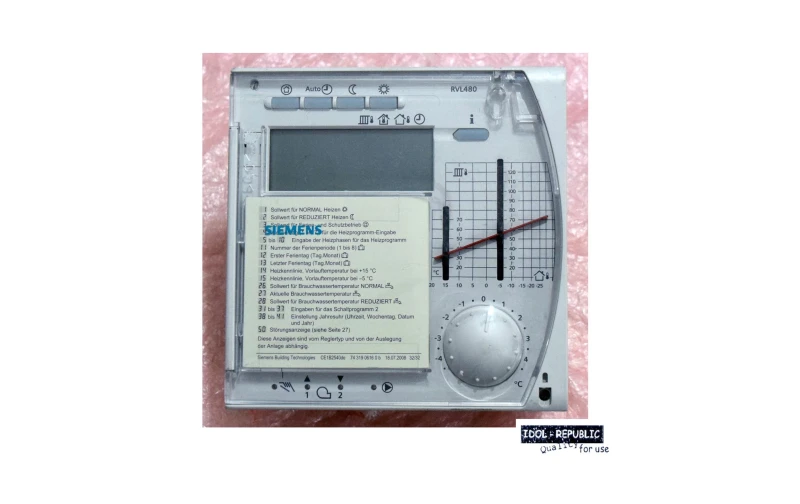 Siemens - RVL 480 - Heizungsregler - RVL480 - Regler - Landis & Staefa