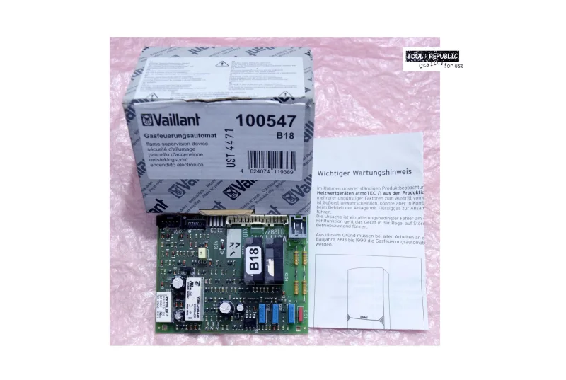 Vaillant 100547 Gas Feuerungsautomat 10-0547 atmoTEC - OVP - Gasfeuerungsautomat
