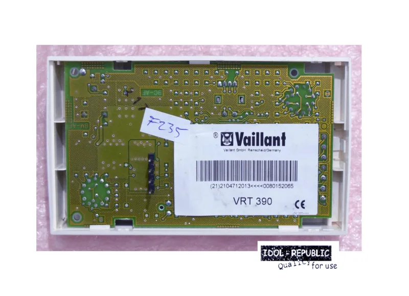 Vaillant VRT 390 Raumtemperaturregler - OHNE Wandsockel - weiß Raumregler VRT390