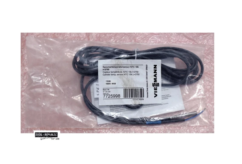 Viessmann - 7725998 - Speicherfühler NTC 10k - 3,75m - Tauchsensor ohne Stecker