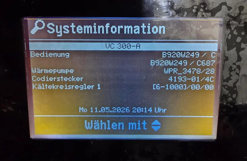 Viessmann - 7550635 - Vitotronic 200 WO1C - Wärmepumpenregelung - 7550 635