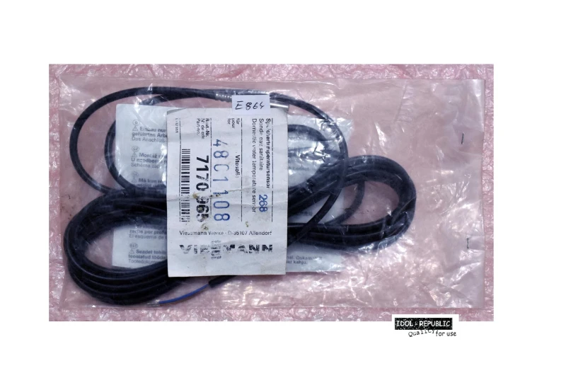 Viessmann - 7170965 - Speicherfühler Pt500 PTC - 3,8m - Tauchsensor - Vitosolic