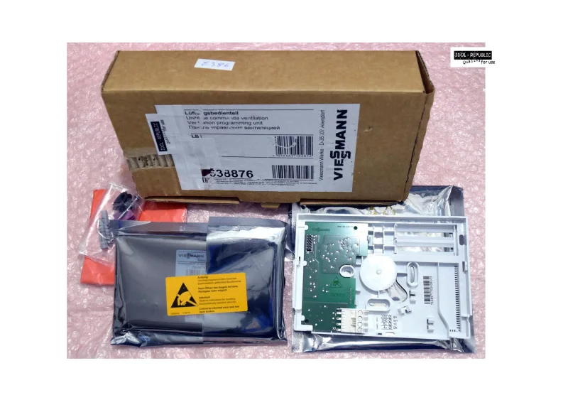 Viessmann 7638876 Ersatz Lüftungsbedienteil LB1 - LESEN - für Vitovent 200-C 300-C 300-W