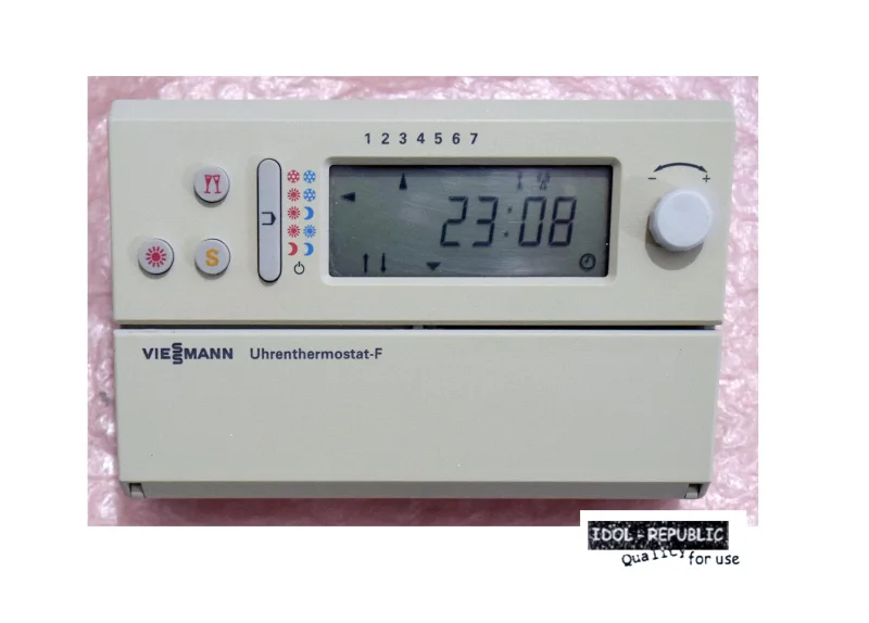Viessmann Uhrenthermostat-F - 9519 585 - Typ 350 + Sendemodul + Funkuhrmodul - LESEN