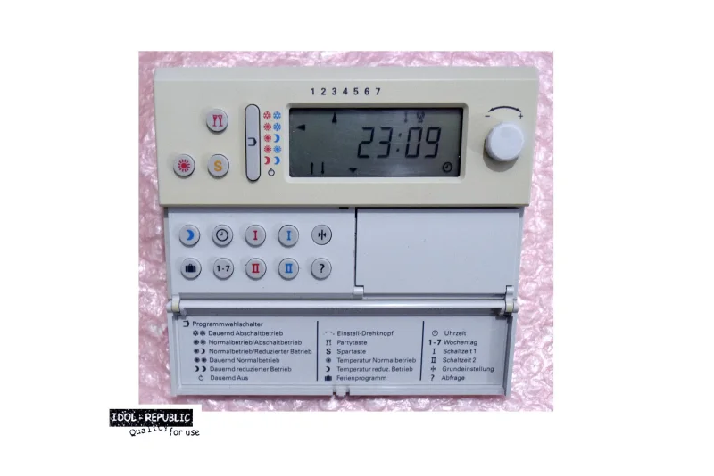 Viessmann Uhrenthermostat-F - 9519 585 - Typ 350 + Sendemodul + Funkuhrmodul - LESEN