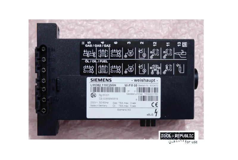 Weishaupt 600470 - W-FM 05 Serie C Siemens LMO82.110C2WH Feuerungsautomat W-FM05